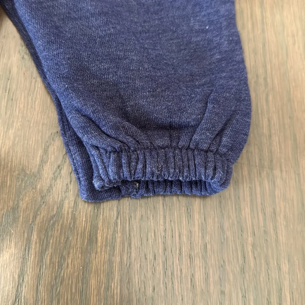 Old Navy Baby Fleece Overalls Navy Blue Unisex 0-3M